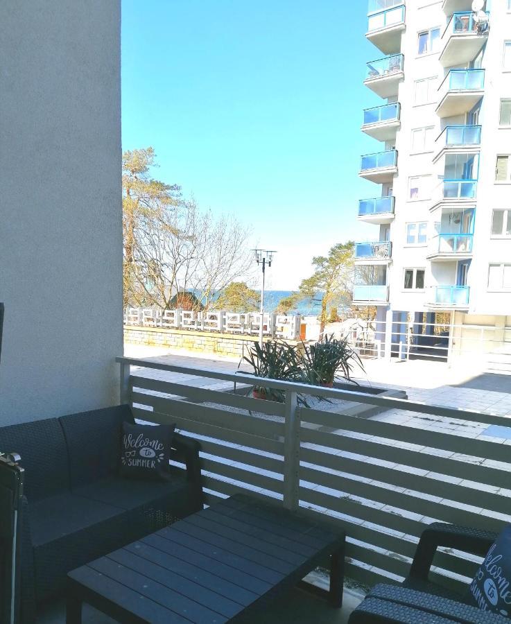 Strandidylle Apartment Mit Meerblick Und Kamin Miedzyzdroje Kültér fotó