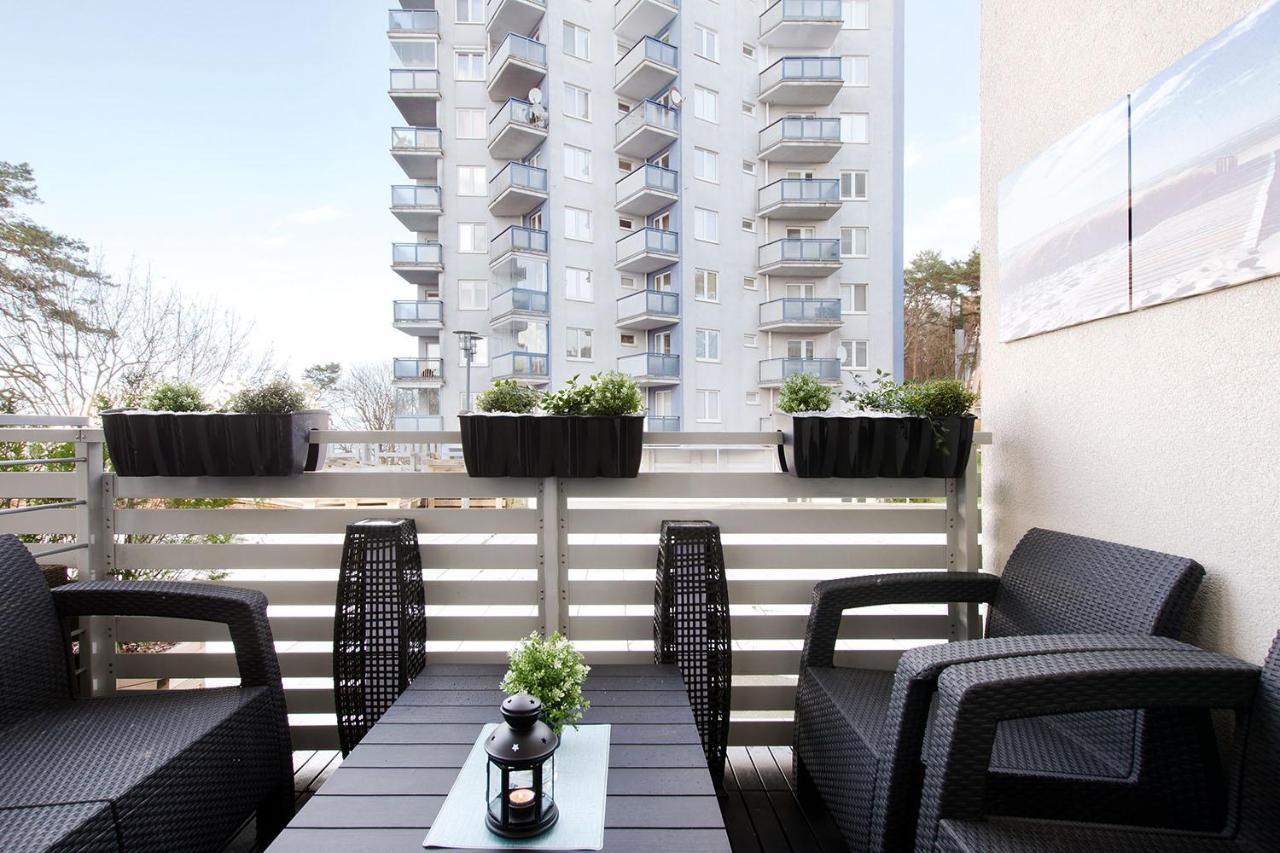 Strandidylle Apartment Mit Meerblick Und Kamin Miedzyzdroje Kültér fotó