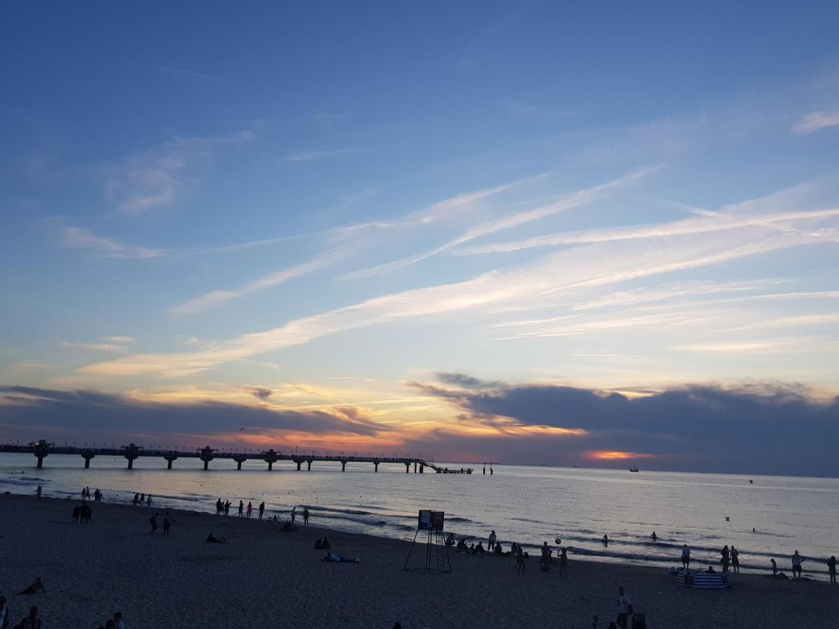 Strandidylle Apartment Mit Meerblick Und Kamin Miedzyzdroje Kültér fotó