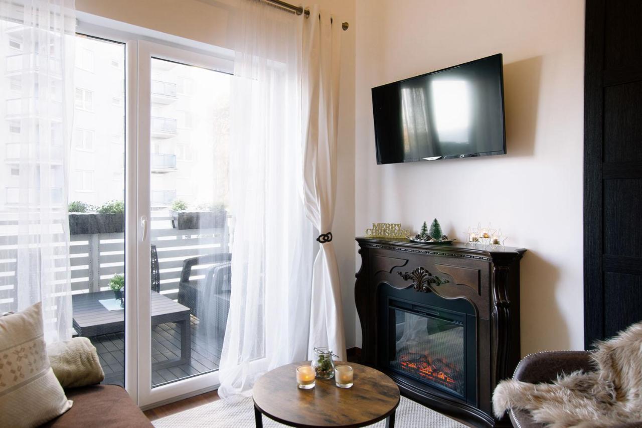 Strandidylle Apartment Mit Meerblick Und Kamin Miedzyzdroje Kültér fotó