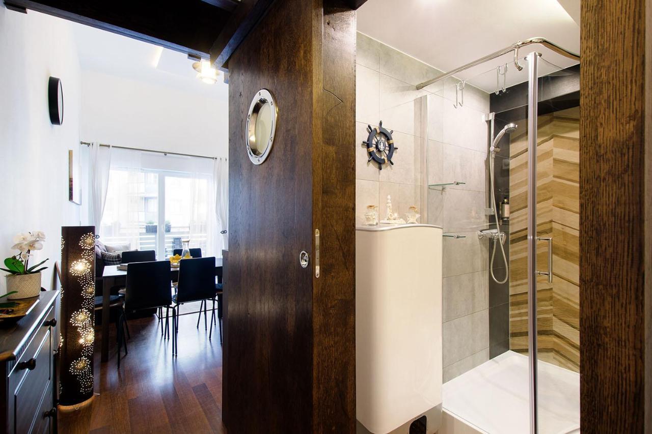 Strandidylle Apartment Mit Meerblick Und Kamin Miedzyzdroje Kültér fotó