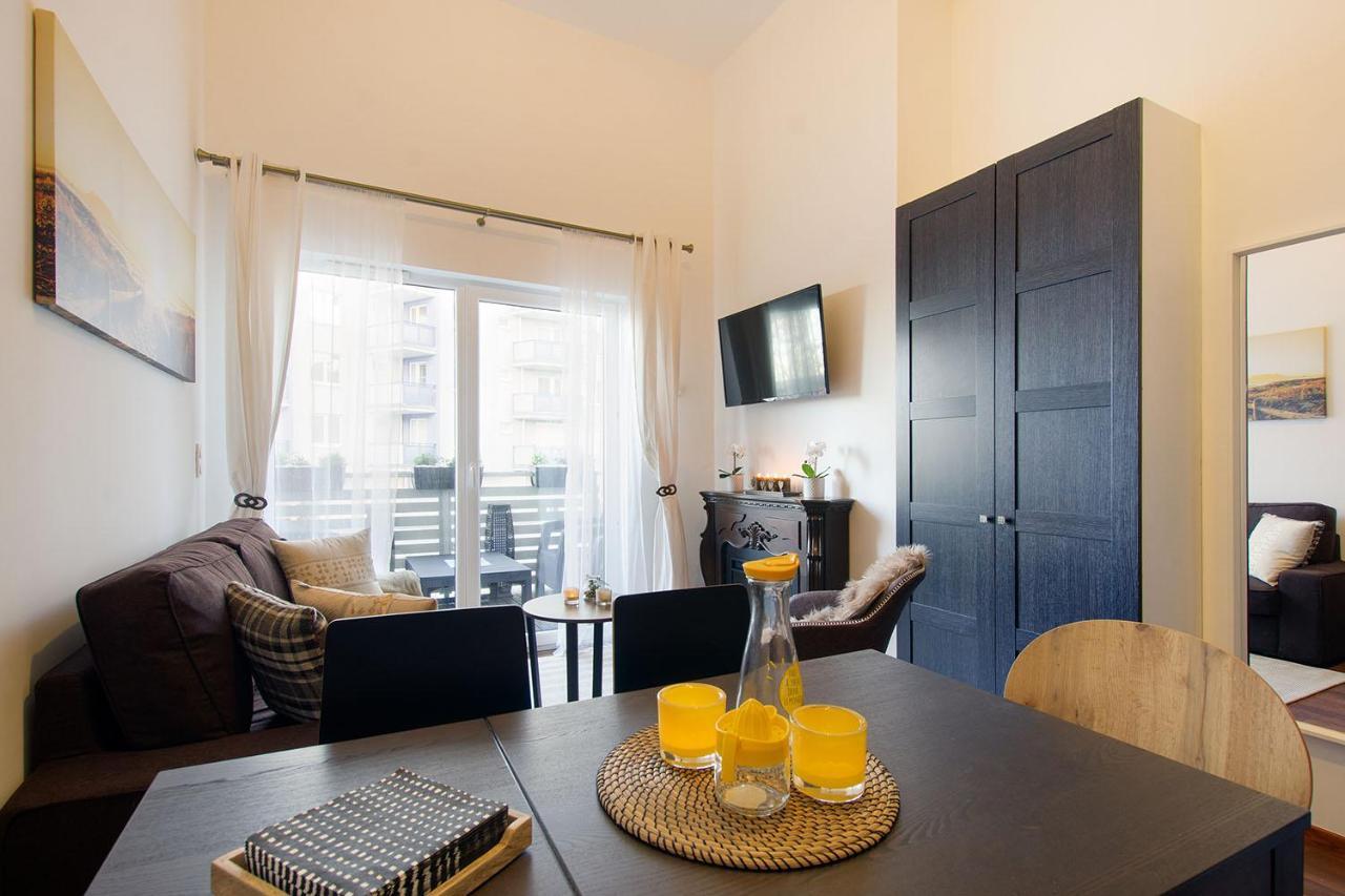 Strandidylle Apartment Mit Meerblick Und Kamin Miedzyzdroje Kültér fotó