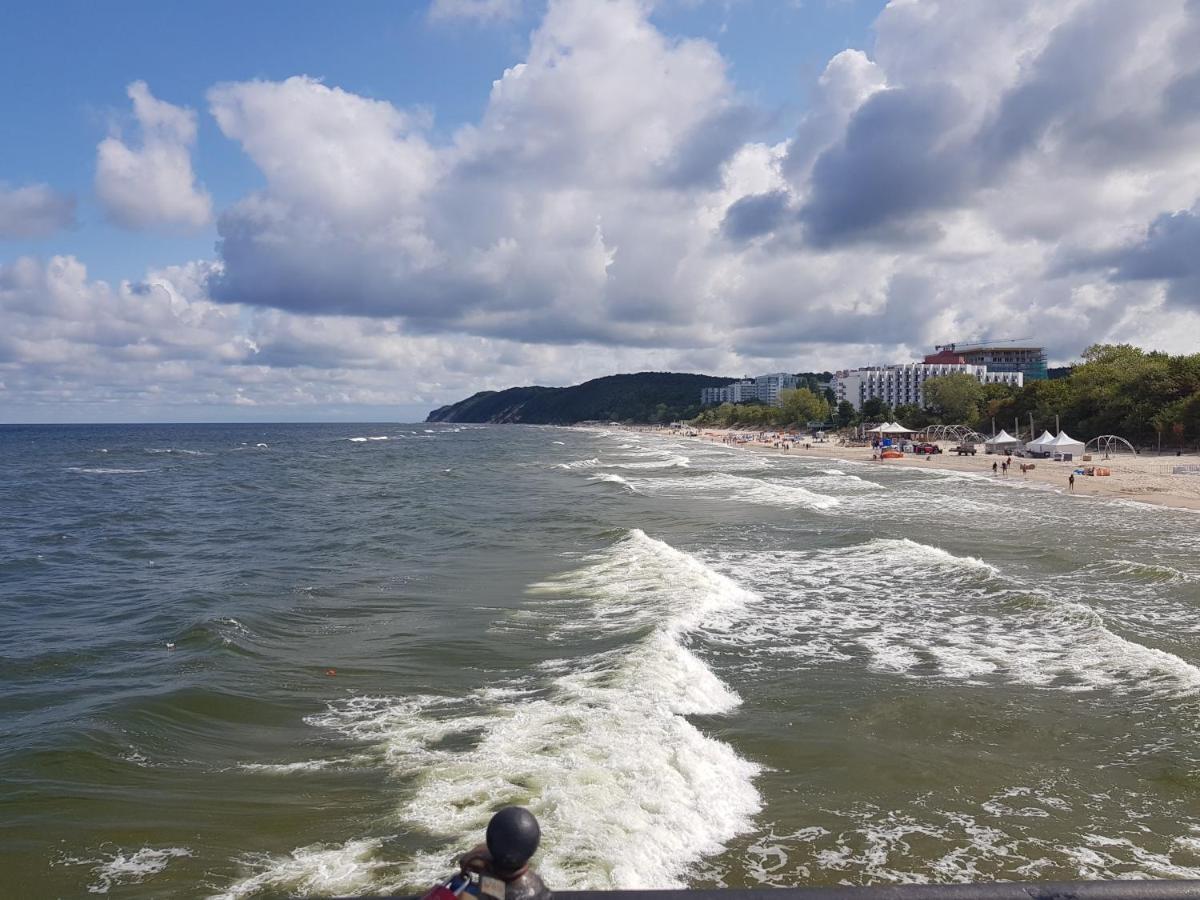 Strandidylle Apartment Mit Meerblick Und Kamin Miedzyzdroje Kültér fotó