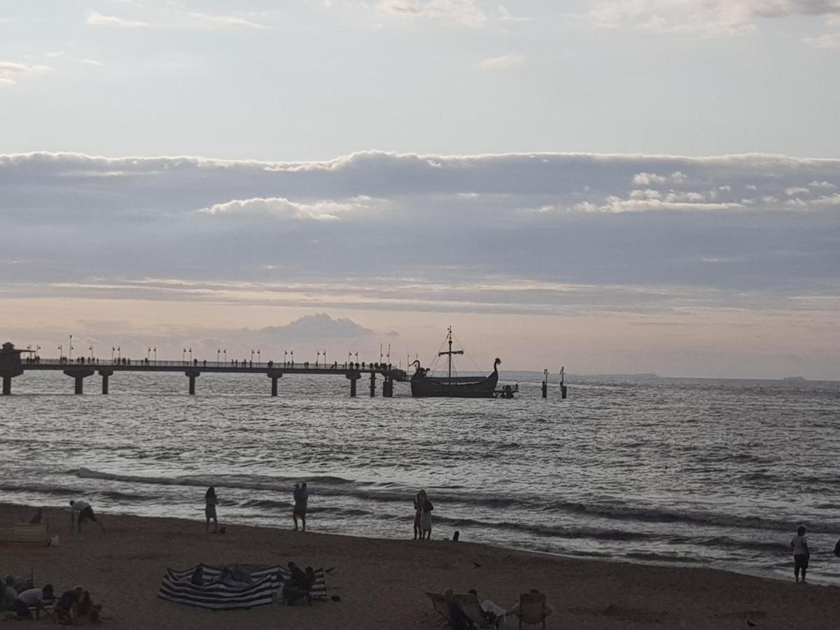 Strandidylle Apartment Mit Meerblick Und Kamin Miedzyzdroje Kültér fotó