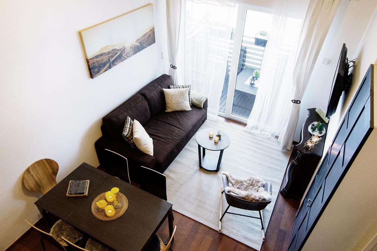 Strandidylle Apartment Mit Meerblick Und Kamin Miedzyzdroje Kültér fotó